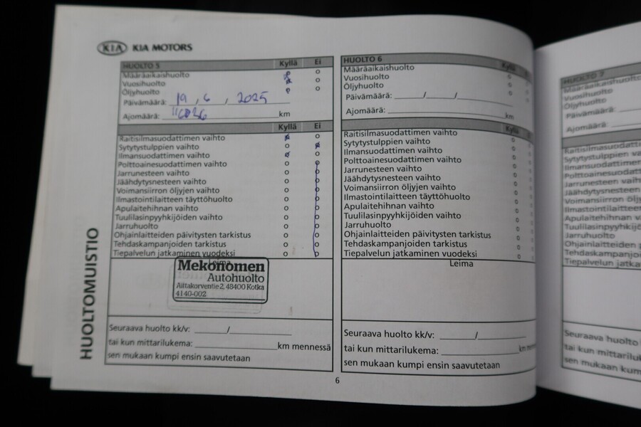 Kia Carens vaihtoauto