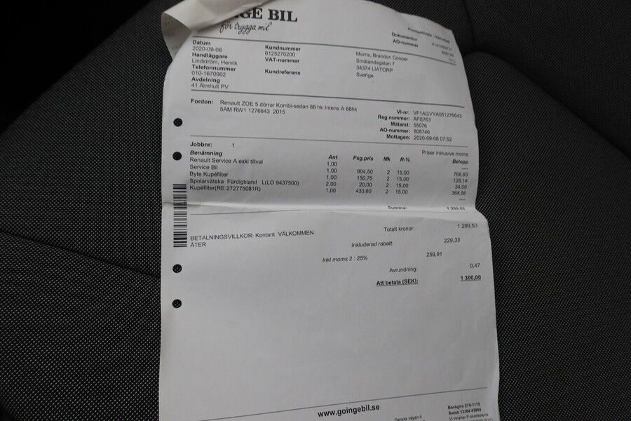 Renault Zoe vaihtoauto