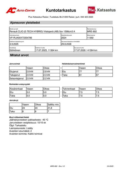 Renault Clio vaihtoauto