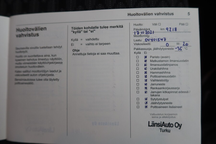 Opel Astra vaihtoauto