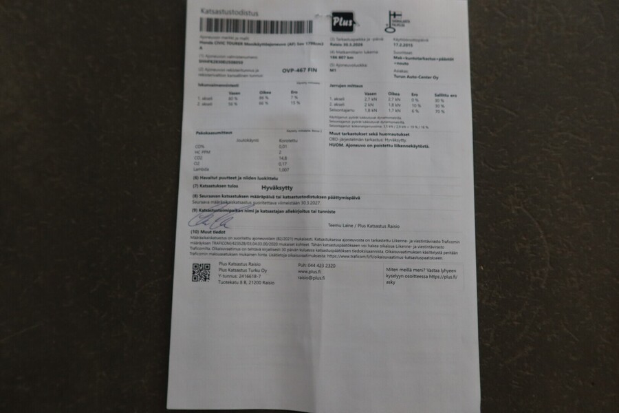 Honda Civic vaihtoauto