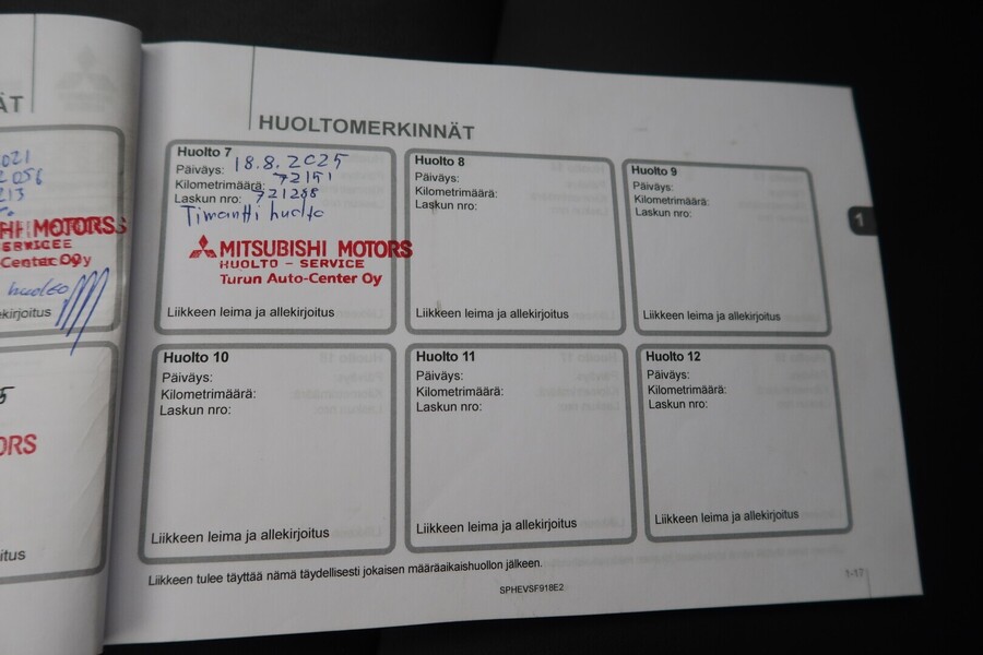 Mitsubishi Outlander PHEV vaihtoauto