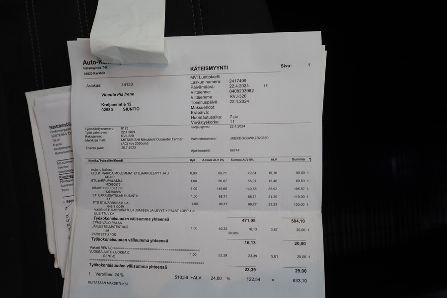 Mitsubishi Outlander PHEV vaihtoauto