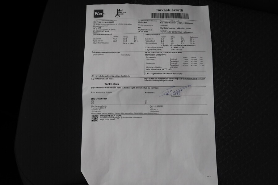 Kia Niro vaihtoauto