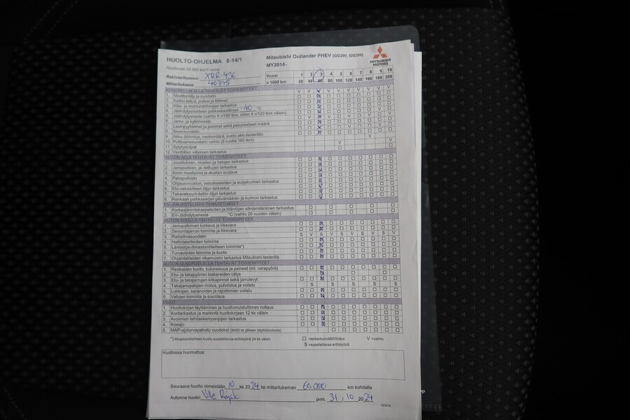 Mitsubishi Outlander PHEV vaihtoauto