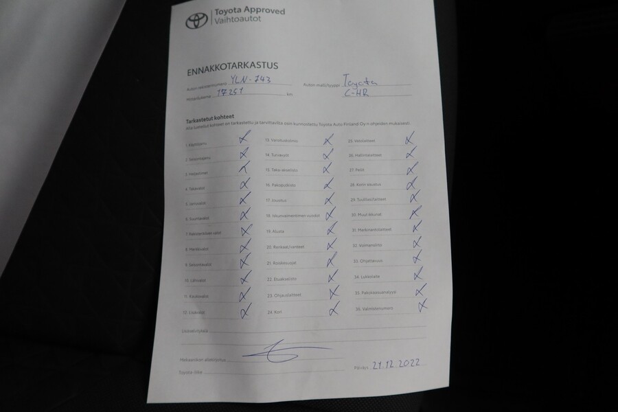 Toyota C-HR vaihtoauto