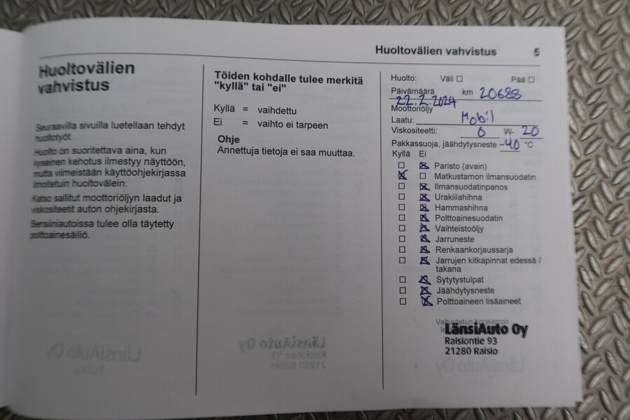 Opel Astra vaihtoauto