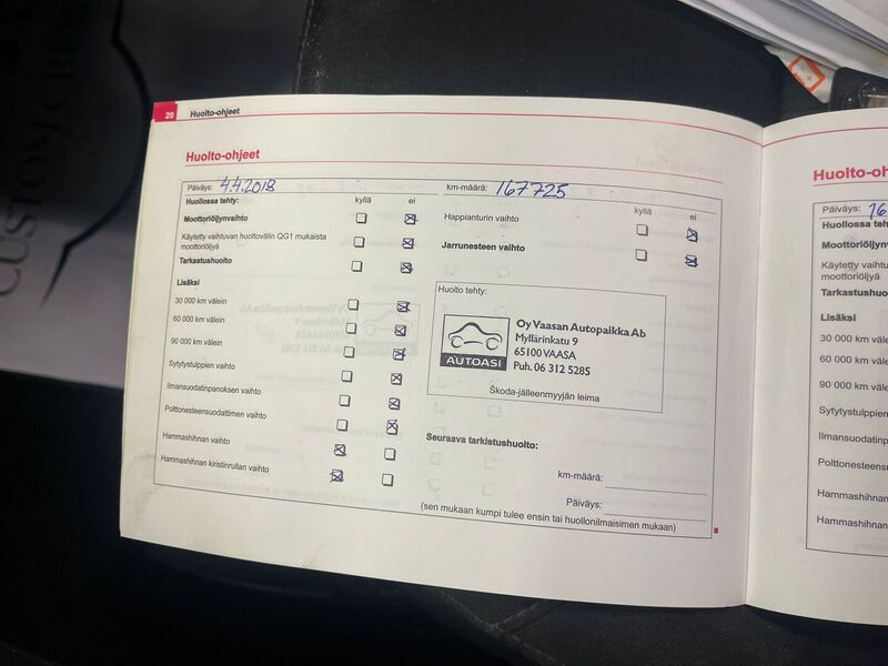 Skoda Octavia vaihtoauto