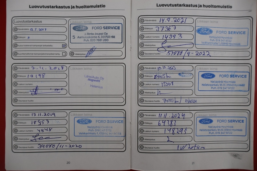 Ford Focus vaihtoauto