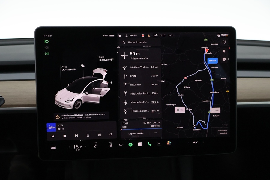Tesla Model 3 vaihtoauto