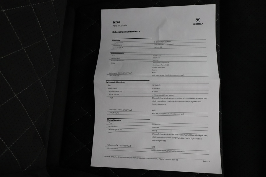 Skoda Superb vaihtoauto