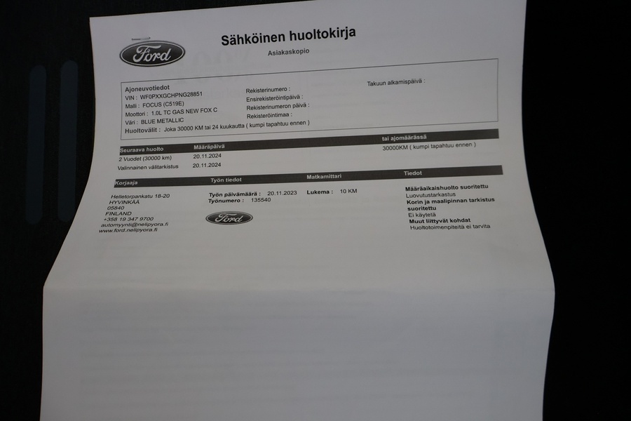 Ford Focus vaihtoauto