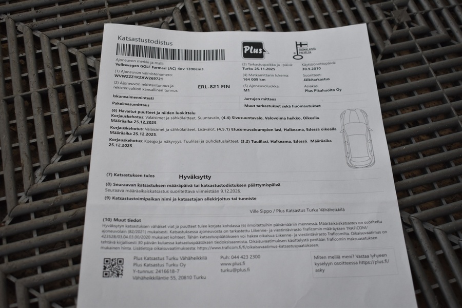 Volkswagen Golf vaihtoauto
