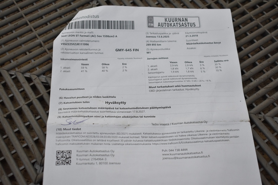 SEAT Leon ST vaihtoauto