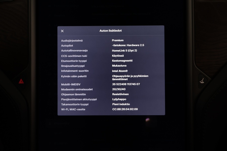 Tesla Model S vaihtoauto