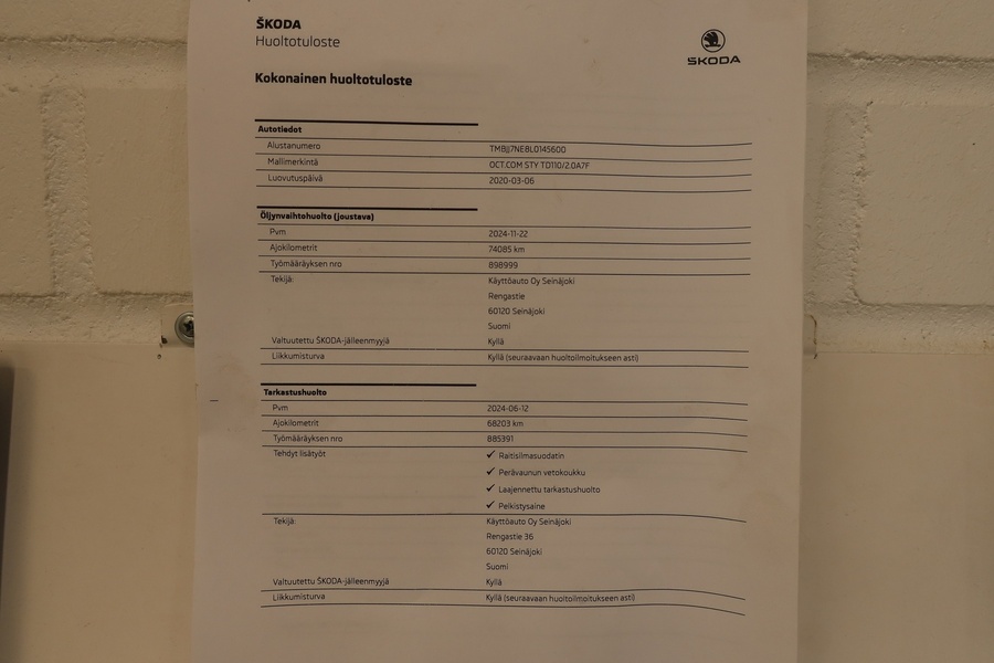 Skoda Octavia vaihtoauto