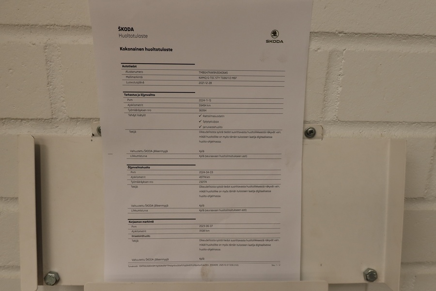 Skoda Kamiq vaihtoauto