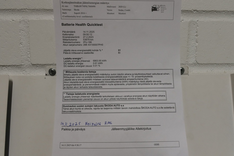 Skoda Superb vaihtoauto