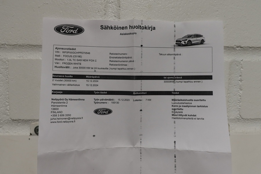 Ford Focus vaihtoauto
