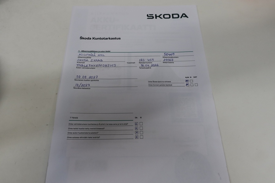 Skoda Enyaq vaihtoauto