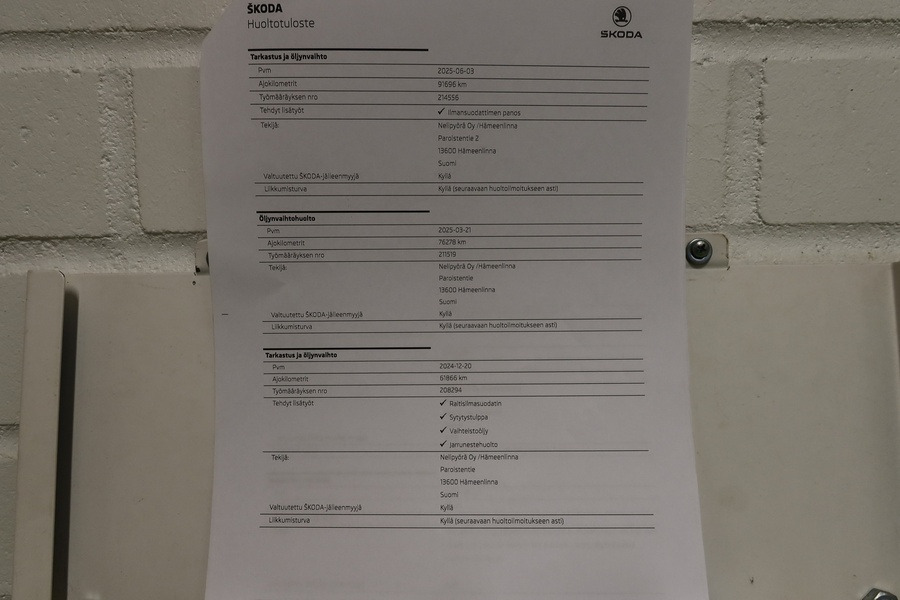 Skoda Superb vaihtoauto