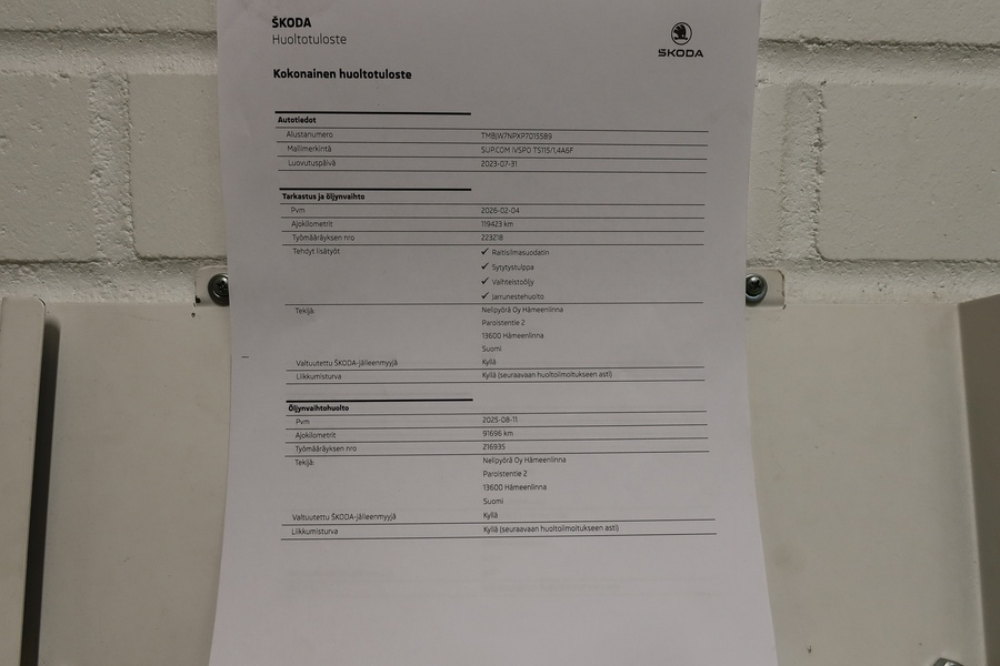 Skoda Superb vaihtoauto