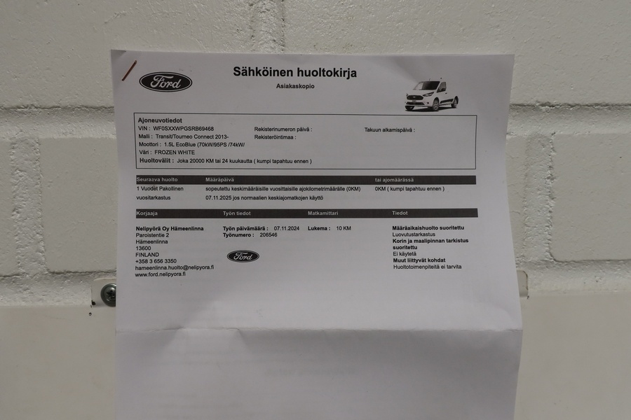 Ford Transit Connect vaihtoauto