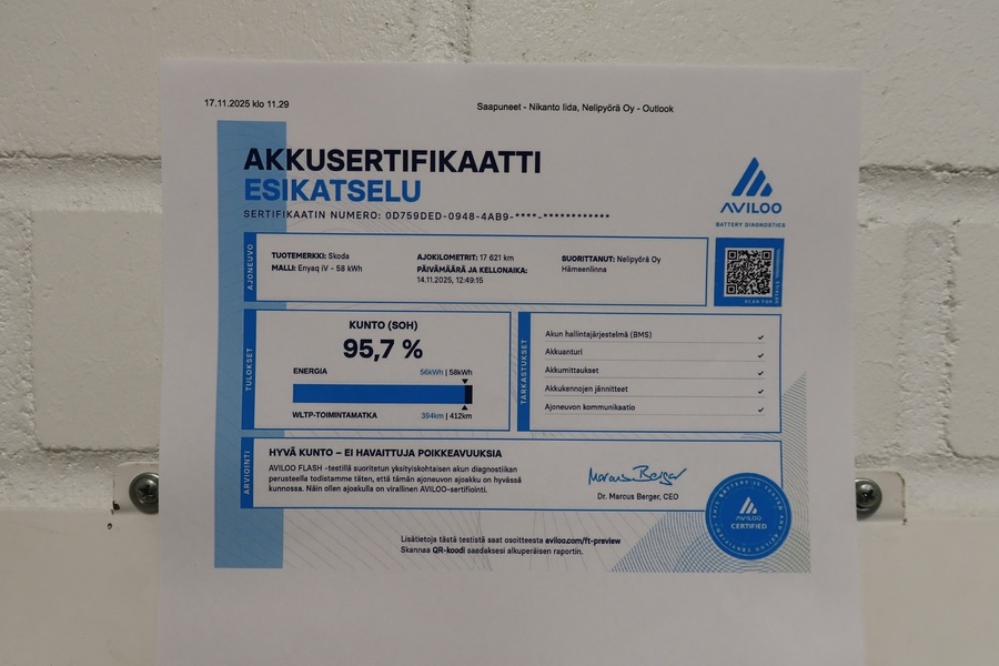 Skoda Enyaq vaihtoauto