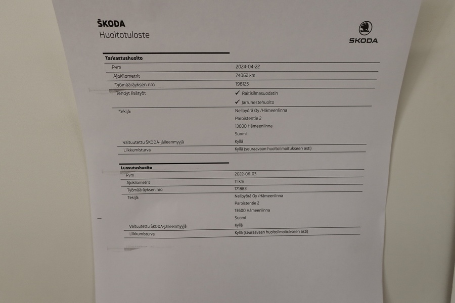 Skoda Enyaq vaihtoauto