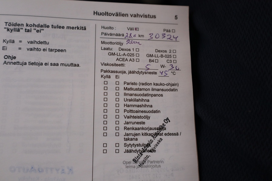 Opel Insignia vaihtoauto