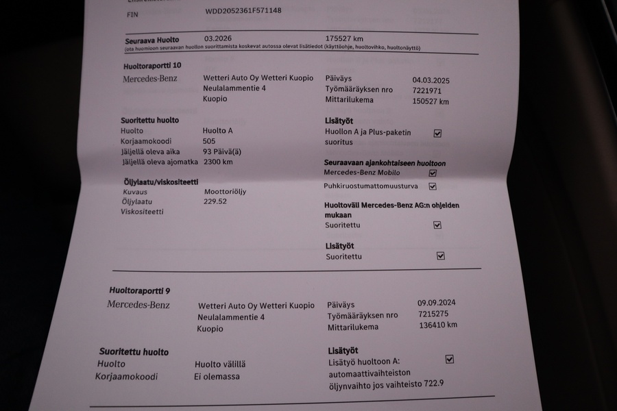 Mercedes-Benz C vaihtoauto