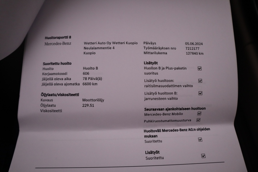 Mercedes-Benz C vaihtoauto