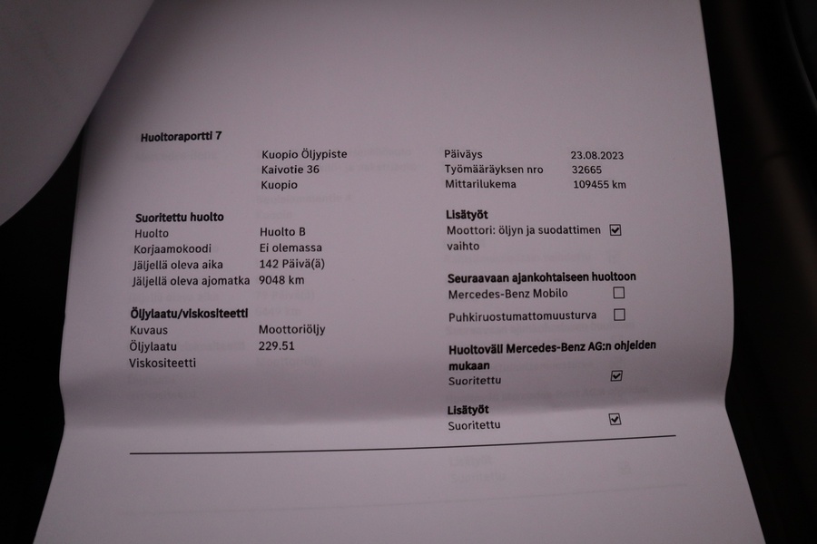 Mercedes-Benz C vaihtoauto