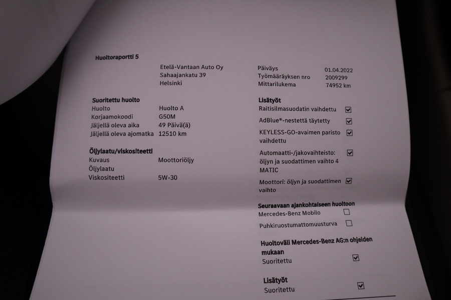 Mercedes-Benz C vaihtoauto