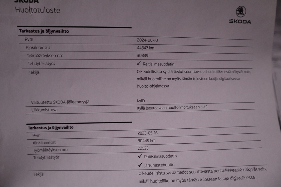 Skoda Octavia vaihtoauto