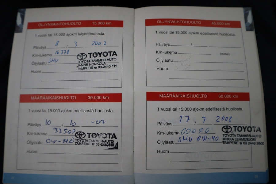 Toyota Avensis vaihtoauto