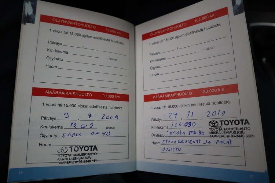 Toyota Avensis vaihtoauto