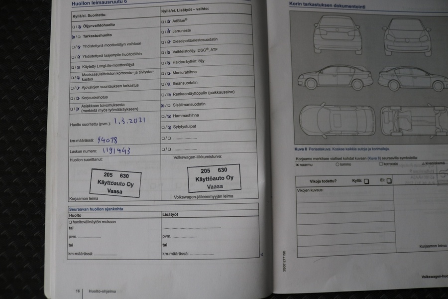 Volkswagen Passat vaihtoauto