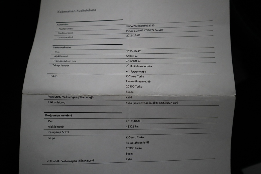 Volkswagen Polo vaihtoauto