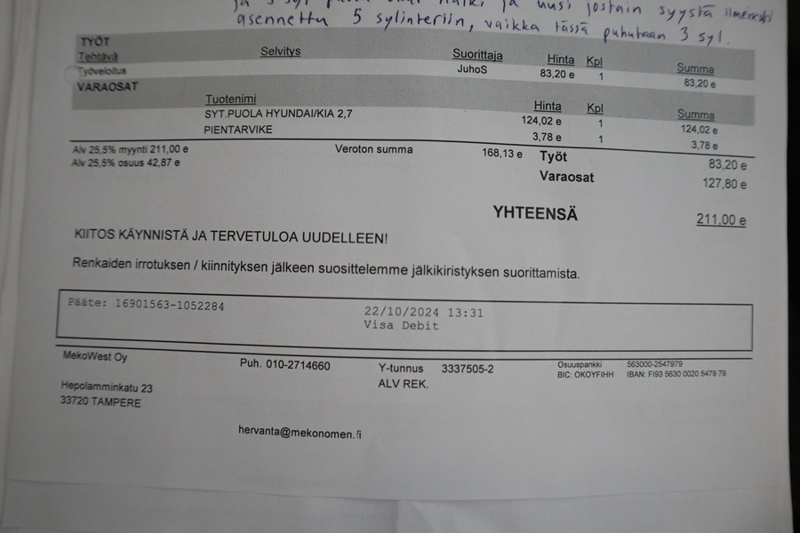 Hyundai Santa Fe vaihtoauto