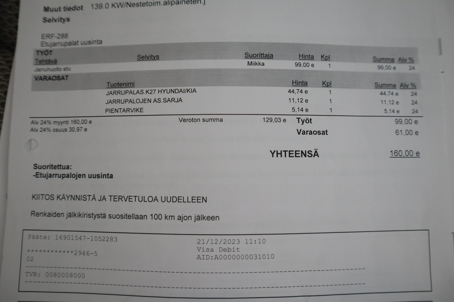 Hyundai Santa Fe vaihtoauto