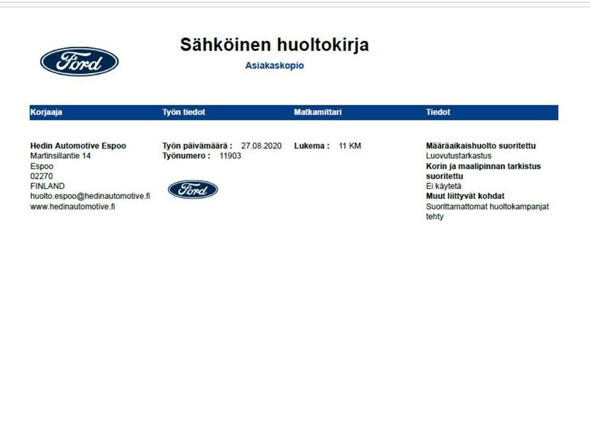 Ford Transit Custom vaihtoauto