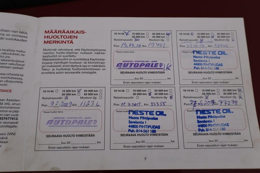 Nissan Tiida vaihtoauto