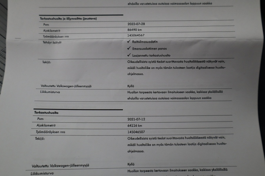 Volkswagen Golf vaihtoauto