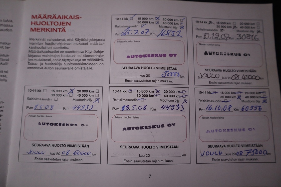 Nissan Primera vaihtoauto