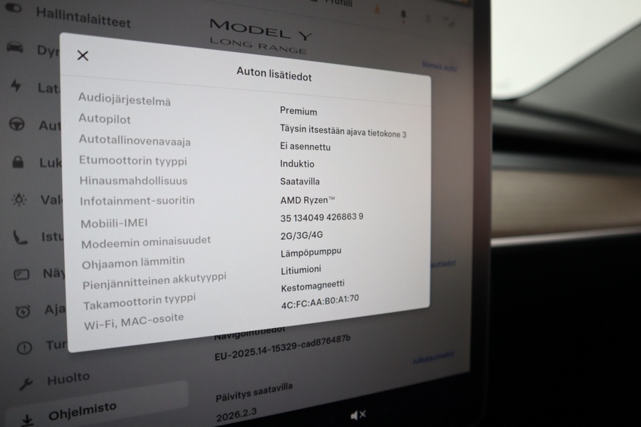 Tesla Model Y vaihtoauto