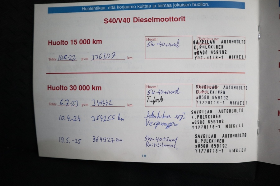 Volvo V40 vaihtoauto