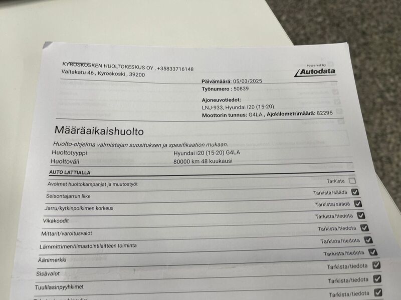 Hyundai i20 vaihtoauto