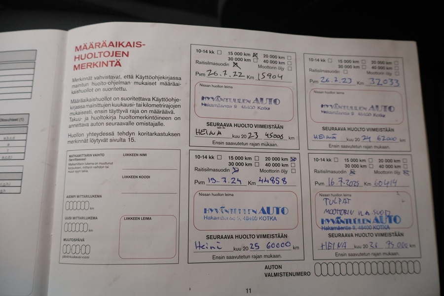 Nissan Qashqai vaihtoauto