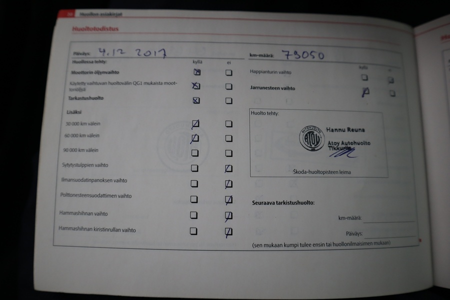 Skoda Fabia vaihtoauto